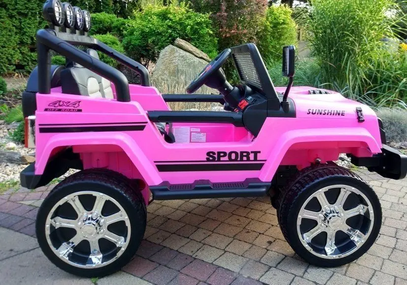 Masinuta electrica Lean Cars Jeep S2388 (Pink) - 3