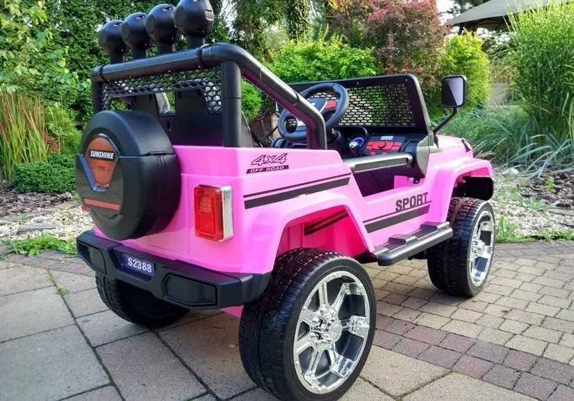 Masinuta electrica Lean Cars Jeep S2388 (Pink) - 5