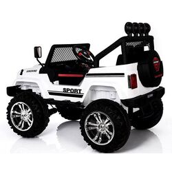 Электромобиль Lean Cars Jeep S2388 (White) Thumb