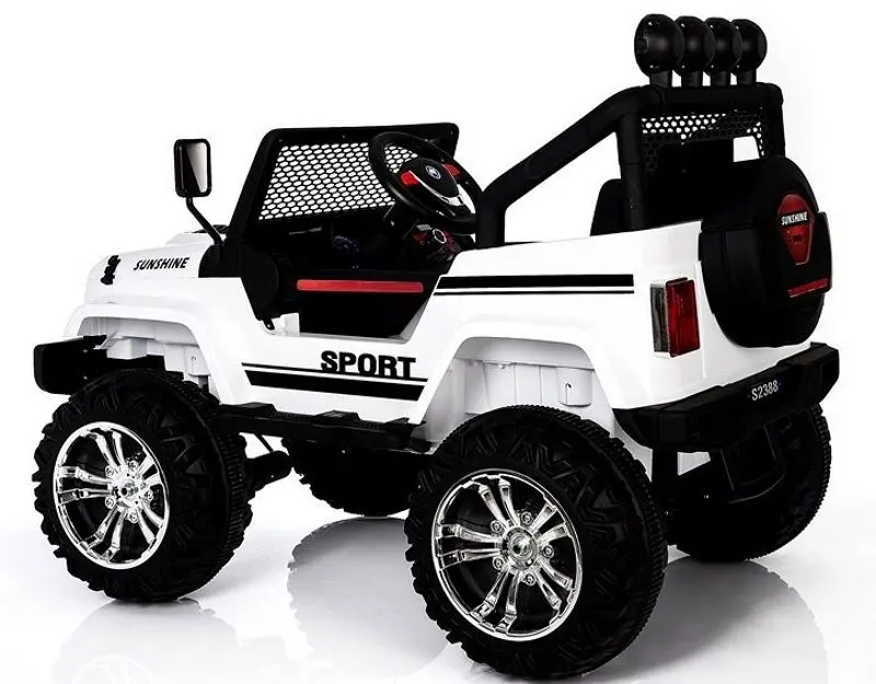 Электромобиль Lean Cars Jeep S2388 (White) - 3