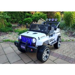 Электромобиль Lean Cars Jeep S2388 (White) Thumb