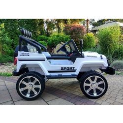 Электромобиль Lean Cars Jeep S2388 (White) Thumb