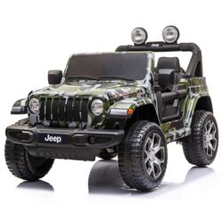 Электромобиль Lean Cars Jeep Wrangler Rubicon DK-JWR555 (Camouflage) Thumb
