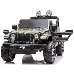 Электромобиль Lean Cars Jeep Wrangler Rubicon DK-JWR555 (Camouflage) Thumb