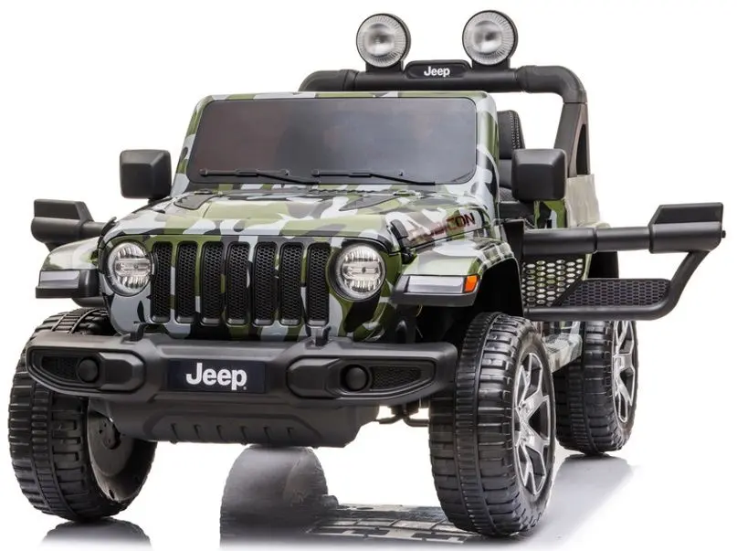 Электромобиль Lean Cars Jeep Wrangler Rubicon DK-JWR555 (Camouflage) - 4