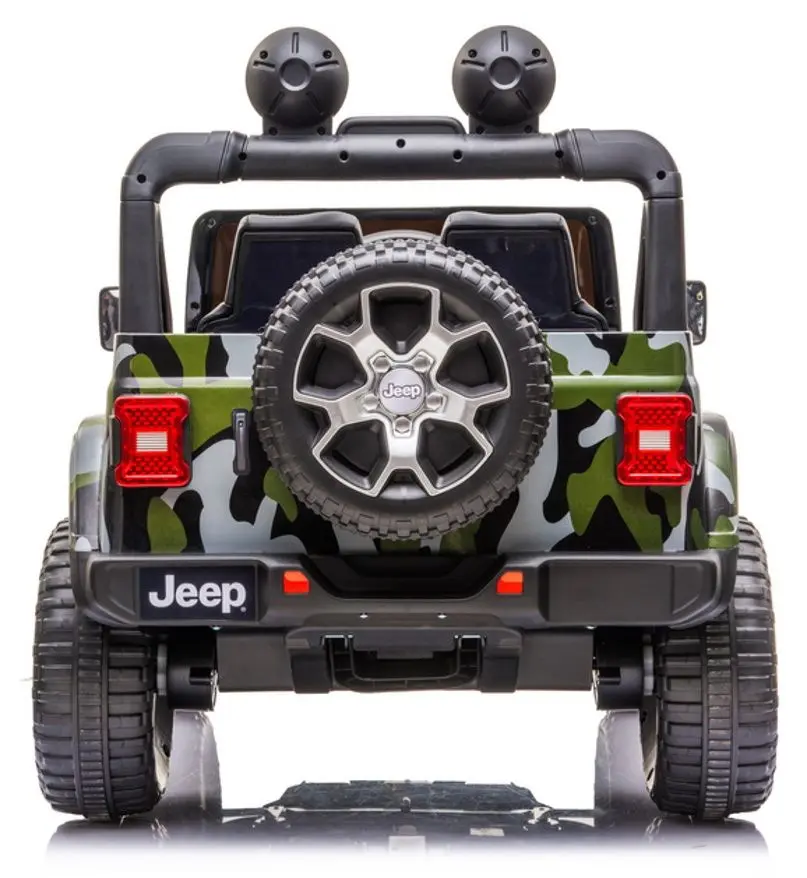 Электромобиль Lean Cars Jeep Wrangler Rubicon DK-JWR555 (Camouflage) - 6