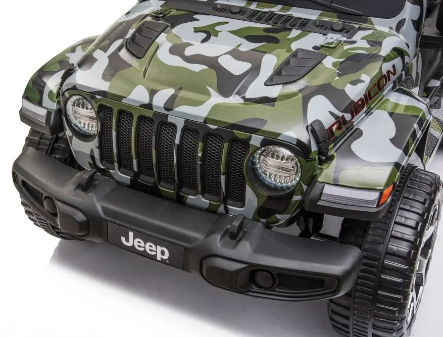 Электромобиль Lean Cars Jeep Wrangler Rubicon DK-JWR555 (Camouflage) - 7