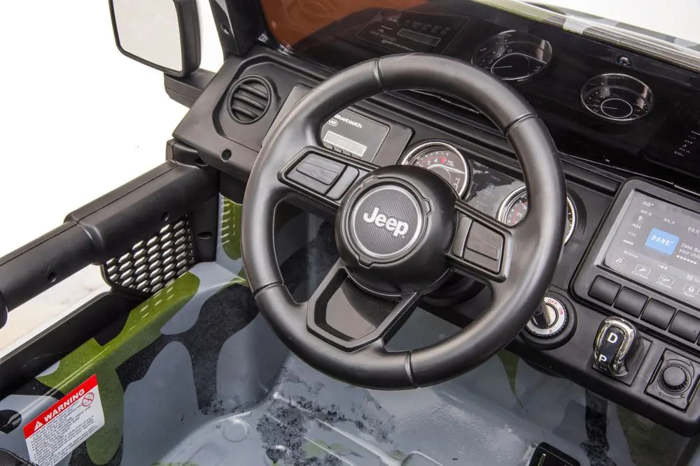 Электромобиль Lean Cars Jeep Wrangler Rubicon DK-JWR555 (Camouflage) - 9