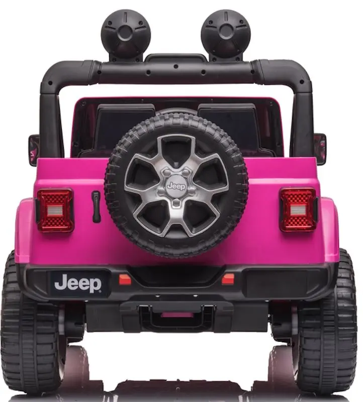 Masinuta electrica Lean Cars Jeep Wrangler Rubicon DK-JWR555 (Pink) - 4