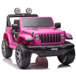 Masinuta electrica Lean Cars Jeep Wrangler Rubicon DK-JWR555 (Pink) Thumb