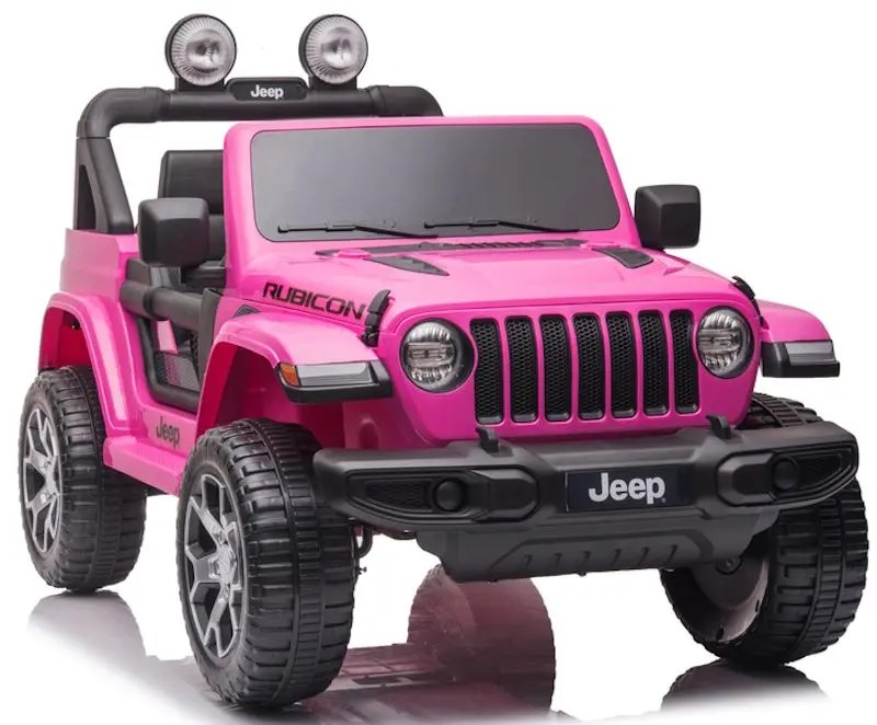Masinuta electrica Lean Cars Jeep Wrangler Rubicon DK-JWR555 (Pink) - 5