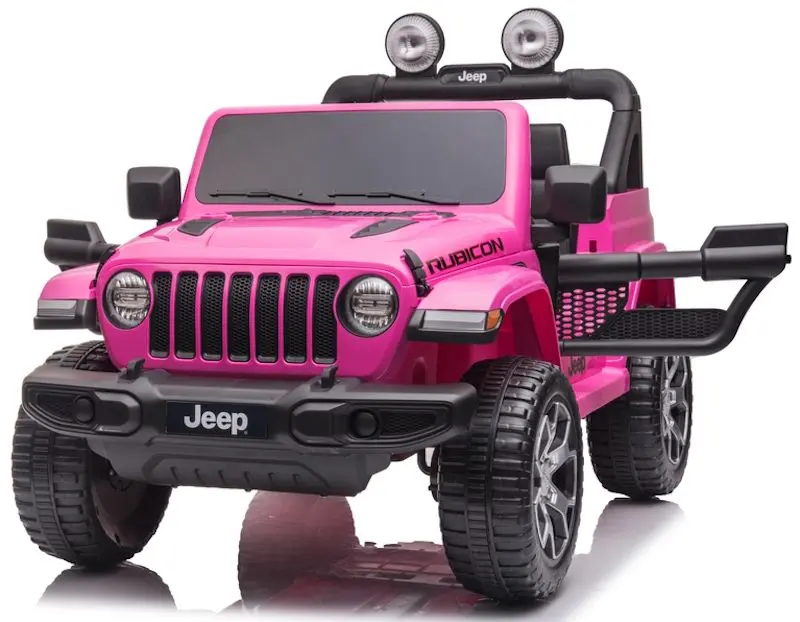 Masinuta electrica Lean Cars Jeep Wrangler Rubicon DK-JWR555 (Pink) - 7