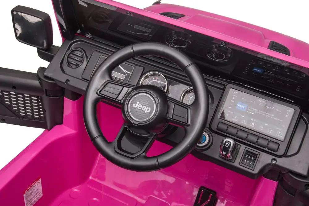 Masinuta electrica Lean Cars Jeep Wrangler Rubicon DK-JWR555 (Pink) - 8
