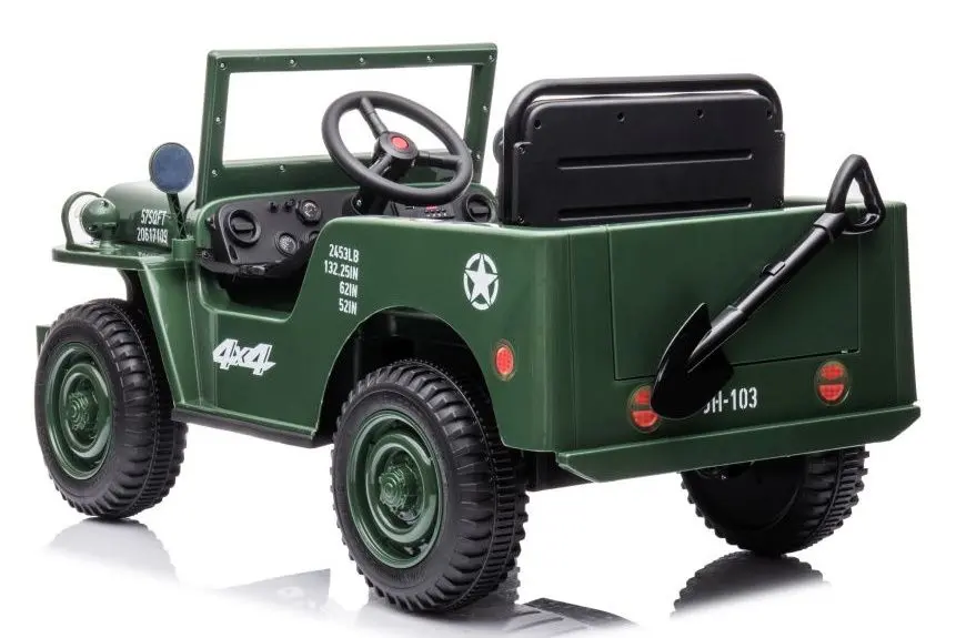 Masinuta electrica Lean Cars JH-103 (Army Green) - 4