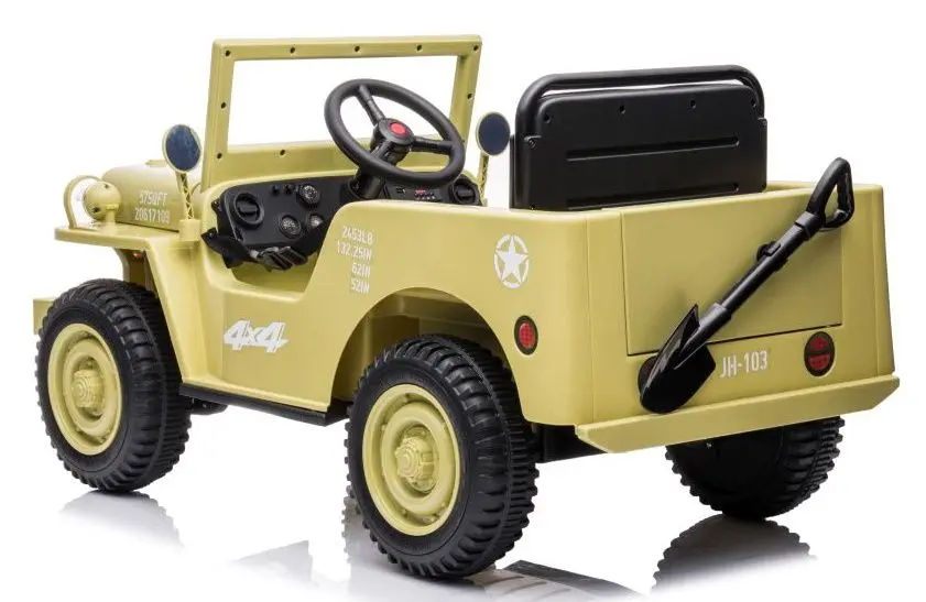 Masinuta electrica Lean Cars JH-103 (Khaki) - 4