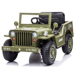 Masinuta electrica Lean Cars JH-103 (Olive Green) Thumb