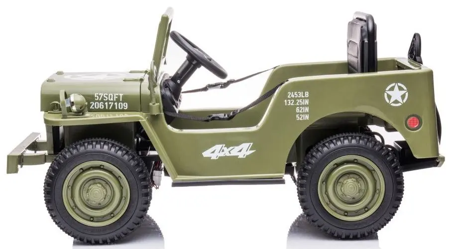 Masinuta electrica Lean Cars JH-103 (Olive Green) - 3