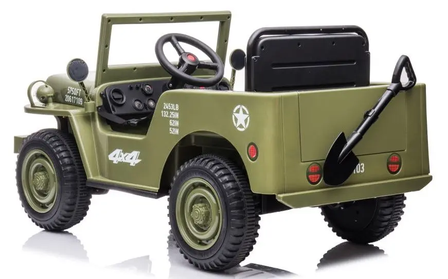 Masinuta electrica Lean Cars JH-103 (Olive Green) - 4