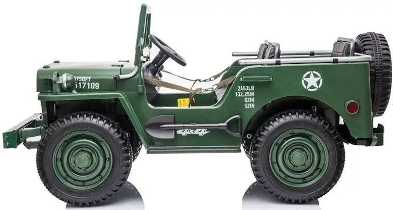 Masinuta electrica Lean Cars JH101 Camo (Green) - 5