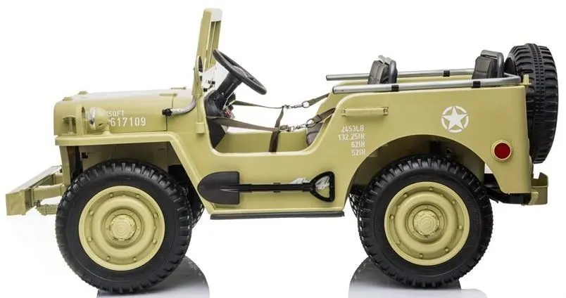 Masinuta electrica Lean Cars JH101 (Khaki) - 3