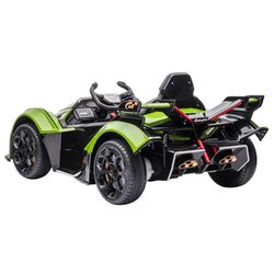 Masinuta electrica Lean Cars Lamborghini GT HL528 (Green) Thumb