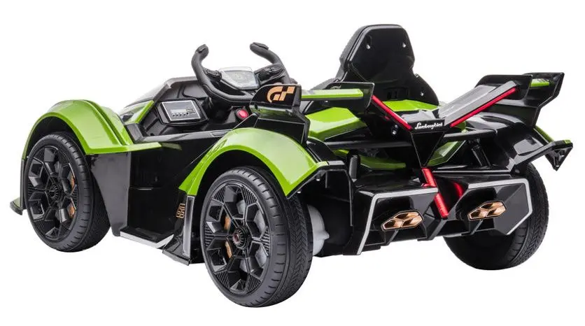 Masinuta electrica Lean Cars Lamborghini GT HL528 (Green) - 5