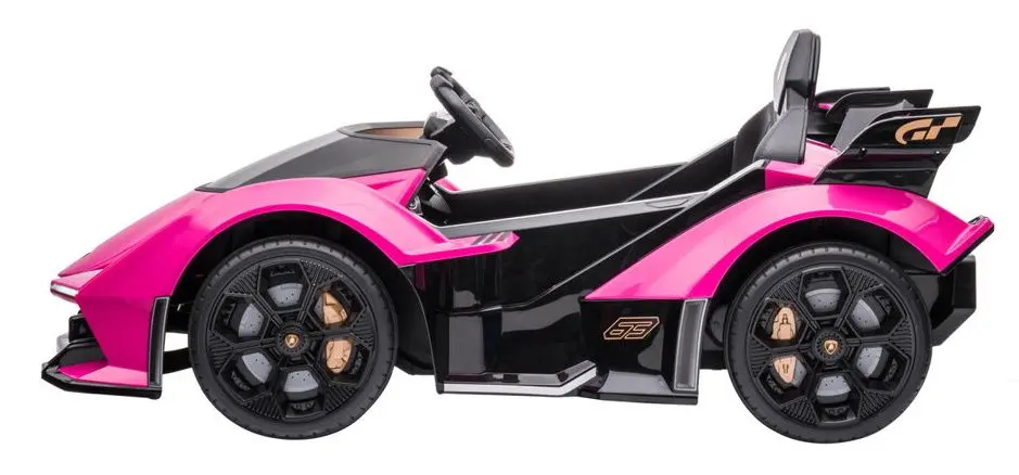 Masinuta electrica Lean Cars Lamborghini GT HL528 (Pink) - 4