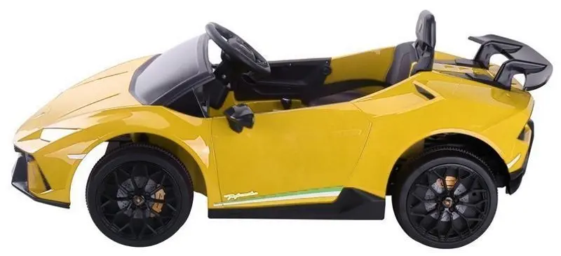 Masinuta electrica Lean Cars Lamborghini Huracan (Yellow) - 2