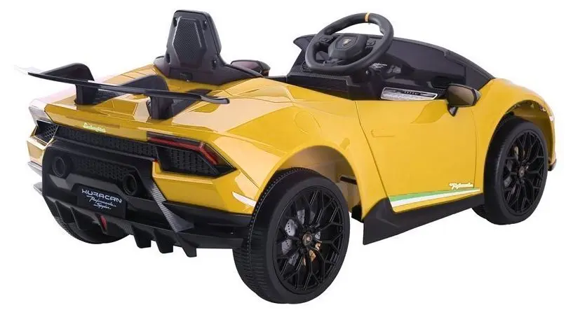 Masinuta electrica Lean Cars Lamborghini Huracan (Yellow) - 4