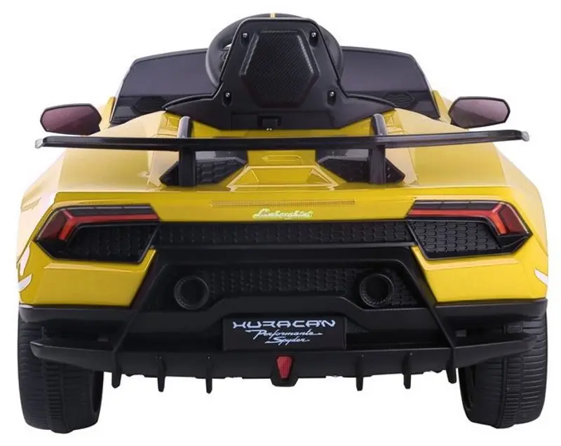 Masinuta electrica Lean Cars Lamborghini Huracan (Yellow) - 5