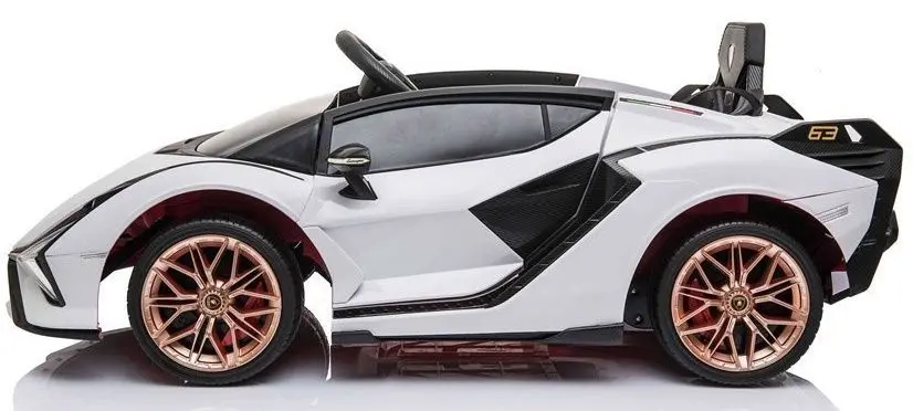 Masinuta electrica Lean Cars Lamborghini Sian 7496 (White)