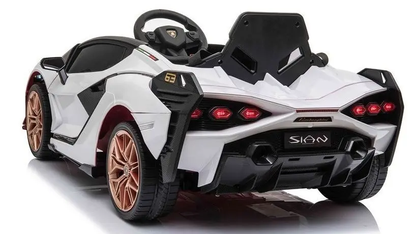 Masinuta electrica Lean Cars Lamborghini Sian 7496 (White)