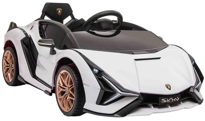 Masinuta electrica Lean Cars Lamborghini Sian 7496 (White)