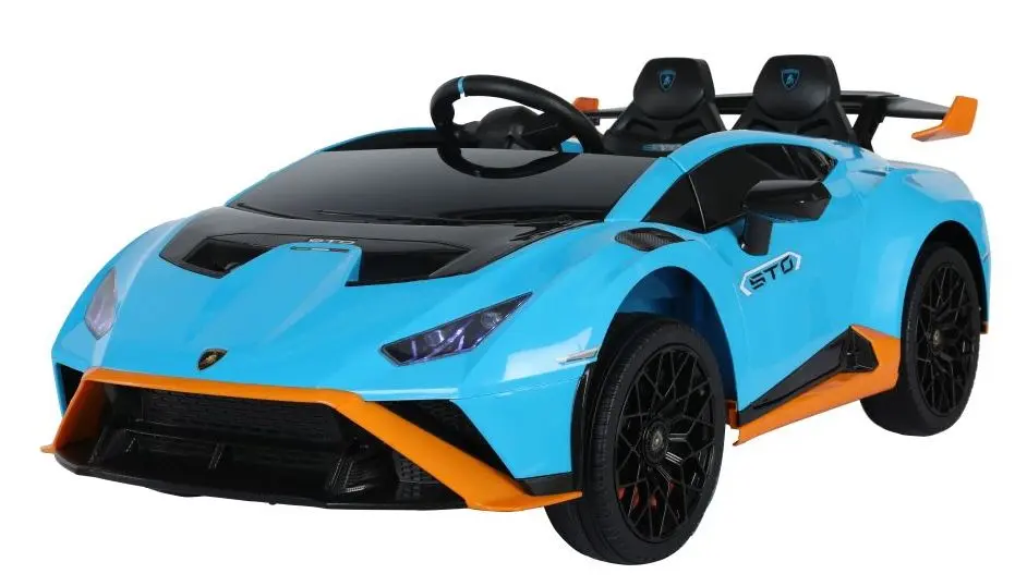 Электромобиль Lean Cars Lamborghini STO Drift SMT-555 (Blue) - 2
