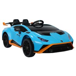 Masinuta electrica Lean Cars Lamborghini STO Drift SMT-555 (Blue)