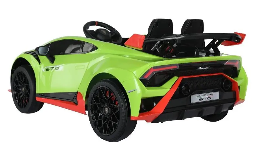 Masinuta electrica Lean Cars Lamborghini STO Drift SMT-555 (Green) - 2