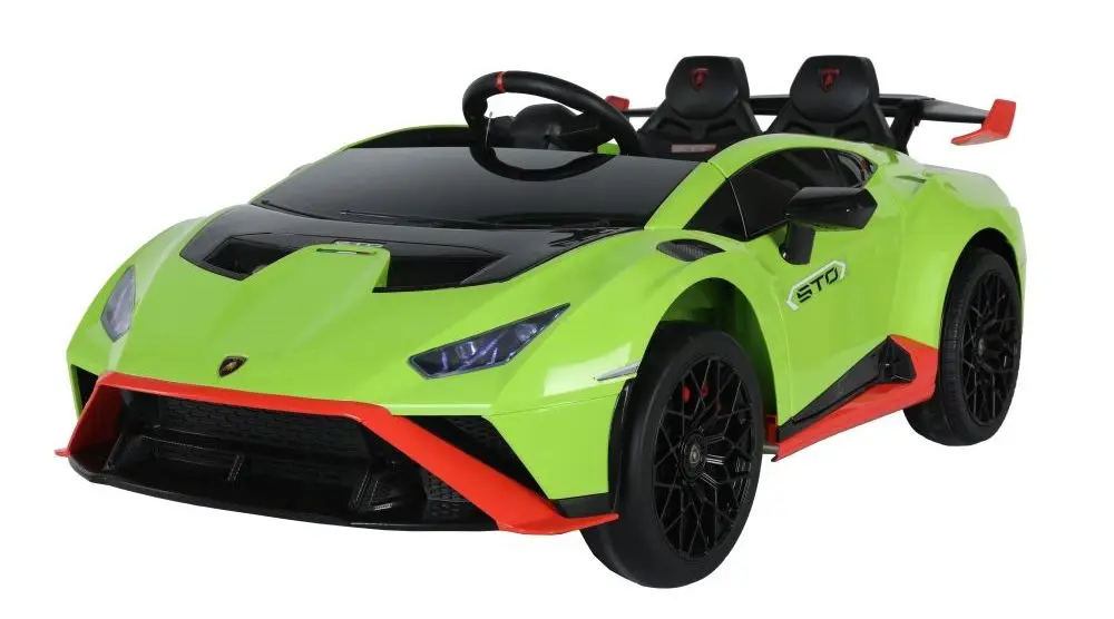 Masinuta electrica Lean Cars Lamborghini STO Drift SMT-555 (Green) - 3