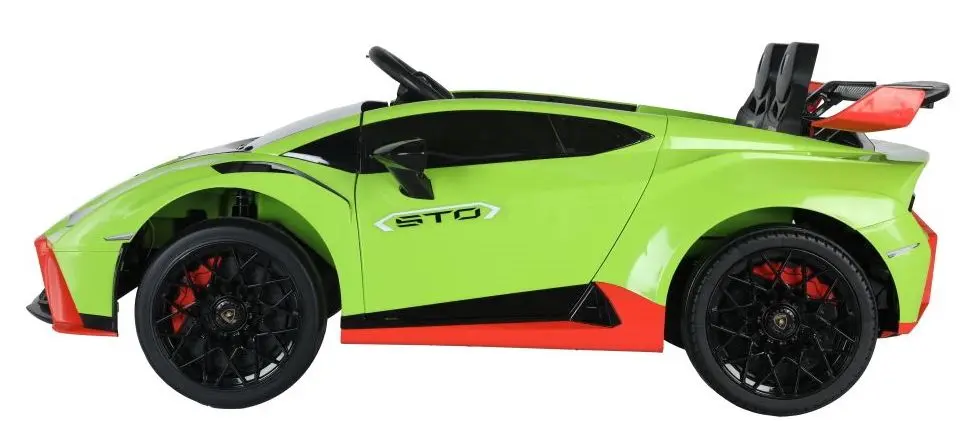 Masinuta electrica Lean Cars Lamborghini STO Drift SMT-555 (Green) - 5