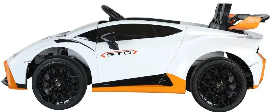 Masinuta electrica Lean Cars Lamborghini Sto Drift (White) - 4