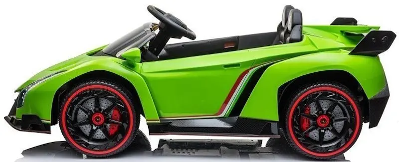 Masinuta electrica Lean Cars Lamborghini Veneno (Green) - 4