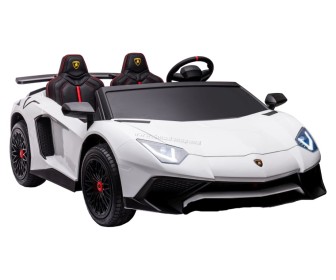 Masinuta electrica Lean Cars Lamborghini XXL A8803 (White)