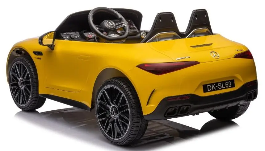 Электромобиль Lean Cars Mercedes AMG DK-SL63 (Yellow Painted) - 2