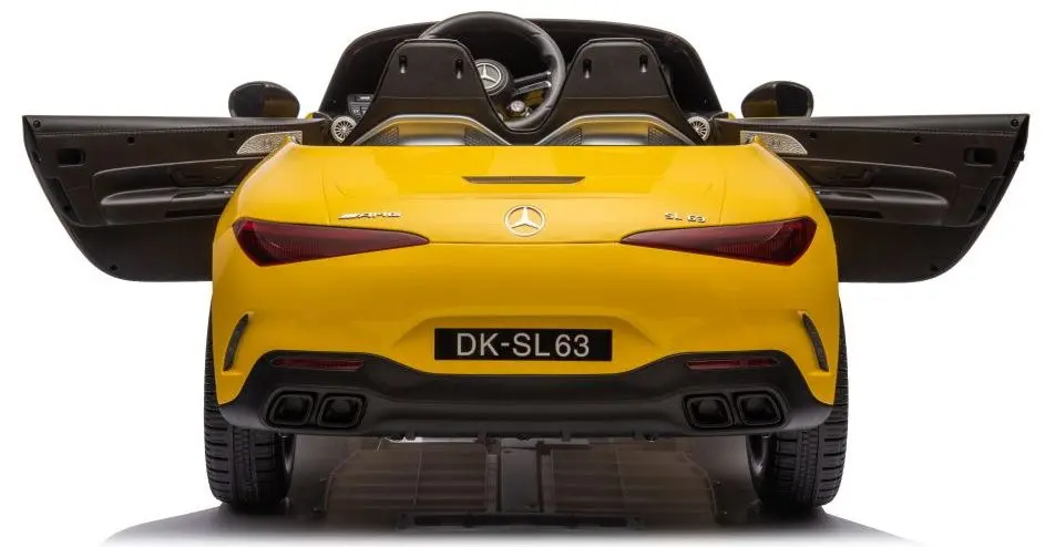 Электромобиль Lean Cars Mercedes AMG DK-SL63 (Yellow Painted) - 5
