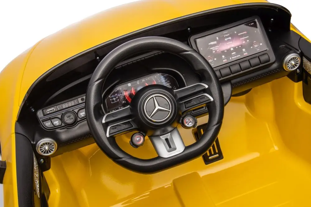 Электромобиль Lean Cars Mercedes AMG DK-SL63 (Yellow Painted) - 7
