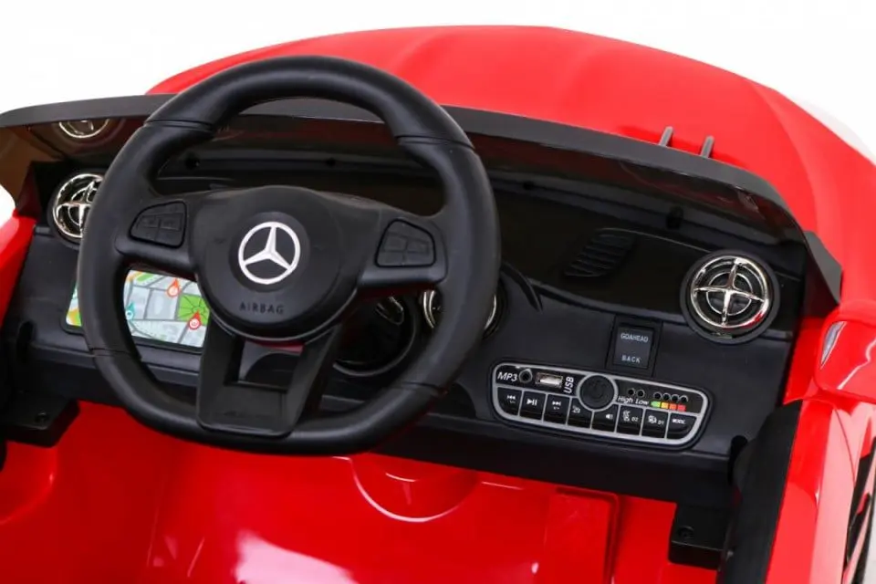 Masinuta electrica Lean Cars Mercedes Benz AMG SL65S (Red) - 6