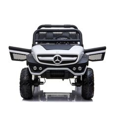 Masinuta electrica Lean Cars Mercedes Benz Unimog (White) Thumb