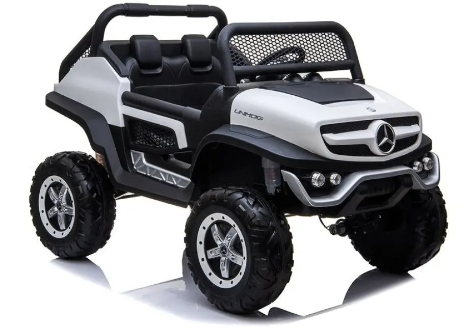 Masinuta electrica Lean Cars Mercedes Benz Unimog (White)