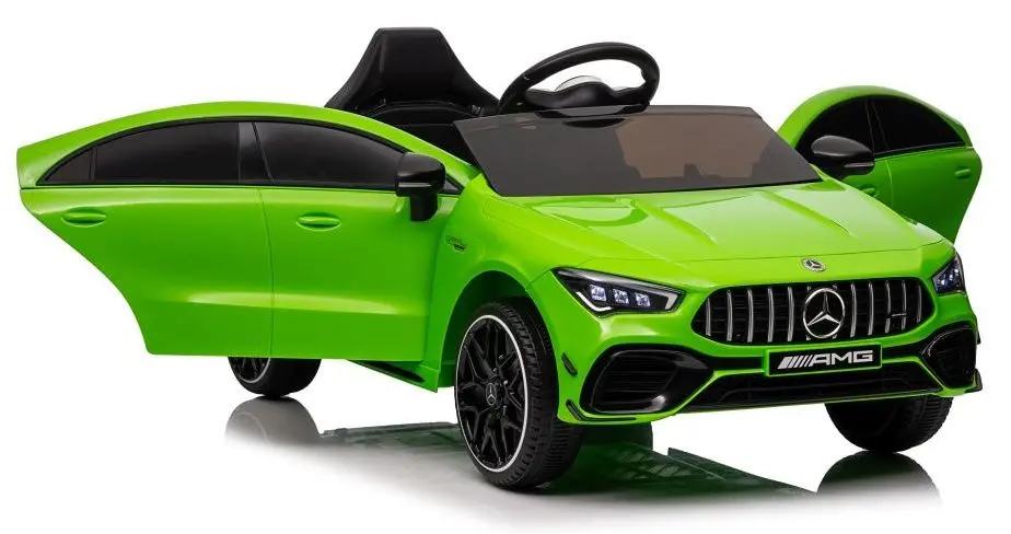 Masinuta electrica Lean Cars Mercedes CLA 45s AMG (Green) - 5