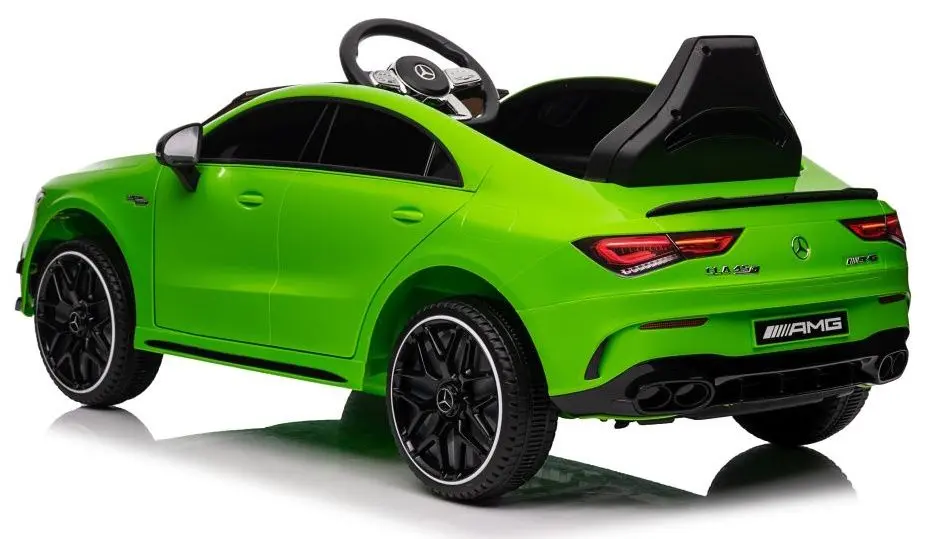 Masinuta electrica Lean Cars Mercedes CLA 45s AMG (Green) - 7
