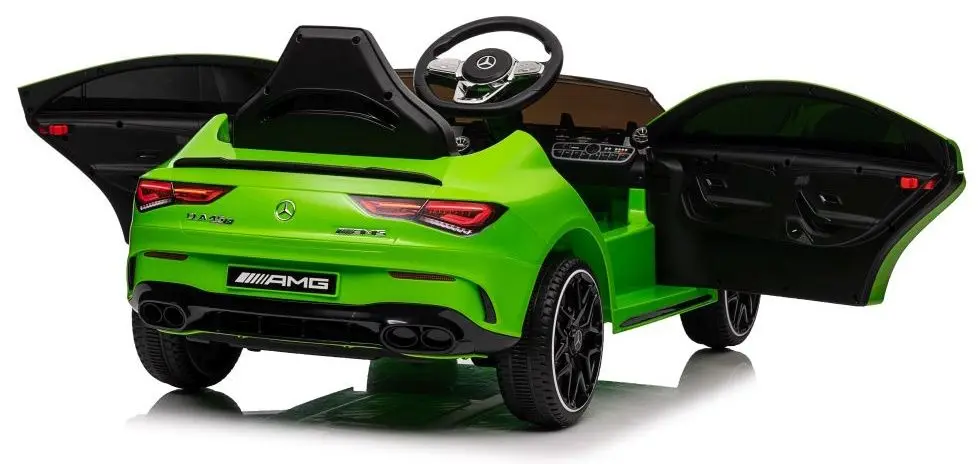 Masinuta electrica Lean Cars Mercedes CLA 45s AMG (Green) - 8